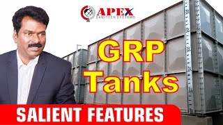 GRP Tank Features  GRP Panel Water Tank  Water Storage on IT Parks Factories and Industry [upl. by Reinhard]