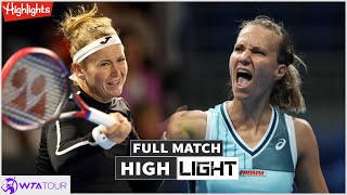 Marie Bouzkova vs Viktorija Golubic Full Match Highlights  WTA Hobart International 2024 [upl. by Ialohcin451]