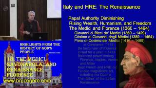 18 The Medici Savonarola and Renaissance Florence [upl. by Meade]