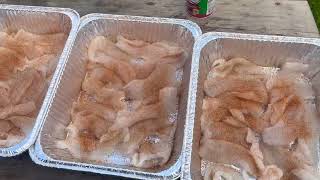 Smoked Crappie Fillets [upl. by Naillimixam428]