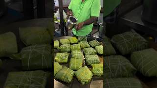 ⚡⚡ Banana Leaf Parota Making⚡⚡ shorts telugufoodie esangathulu streetfood foodie omelette [upl. by Shaeffer]