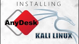 Installing AnyDesk remote desktop on Kali Linux [upl. by Alecram]