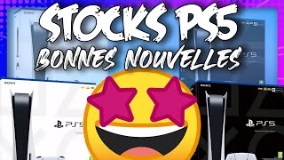 Nouveau stock PS5  bonnes nouvelles  🔥 [upl. by Eimas]