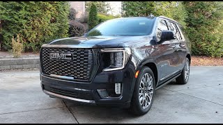 The 2023 GMC Yukon Denali Ultimate Is A Fortress of Luxury [upl. by Ollehcram]