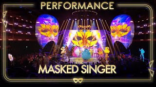 The Masked Singers perform The Greatest Show  Season 1 Final  The Masked Singer UK [upl. by Atteyram]