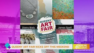 Queeny Art Fair Kicks Off Tonight through Sunday [upl. by Anaiuq]