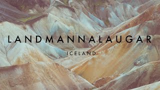 Landmannalaugar from the air [upl. by Lotti725]