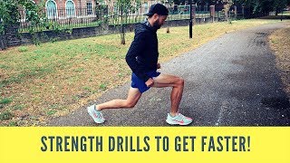 Running Drills to Improve Form Cadence and Become a FASTER Runner [upl. by Marou]