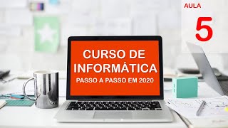 Curso Básico de Informática 2020 Iniciantes Aula 5 Como acessar a Internet Guia de Navegação [upl. by Kallick]