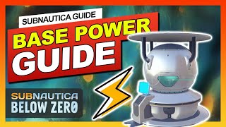 ⚡️ BEST WAY TO POWER YOUR BASE USING BEST FUEL FOR BIOREACTOR ROOT PUSTULE  Subnautica Below Zero [upl. by Raseac547]