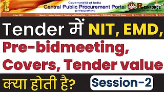 What is Tender and Contract   Session  1  Reinforce QST Pvt Ltd [upl. by Oiramrej]