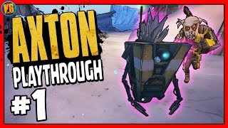 LUCKY LOOT  Road to Ultimate Axton  Day 1 Borderlands 2 [upl. by Ahsar]