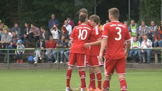 FC Bayern München vs FC Wacker München 150  Lucas Scholl und Gianluca Gaudino trumpfen auf [upl. by Aihcats951]