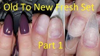 Completely Removing My Acrylic Nails With No Damage [upl. by Brooks]