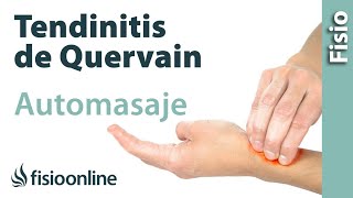 Automasaje para la tendinitis de De Quervain o del pulgar [upl. by Stace]