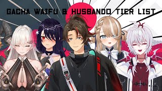 【WAIFU AND HUSBANDO TIER LIST w XANDER MISMA MEETA】We eating good tonite【Sarugaku Leon Jr Globie】 [upl. by Ydoow343]