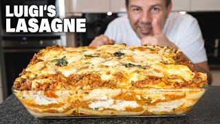 Das original LASAGNE REZEPT von Luigi [upl. by Alisun]