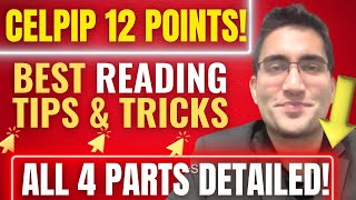 CELPIP Reading All Strategies A to Z in 1 hour Detailed Tips and Tricks  Parts 1  4 [upl. by Ozan]