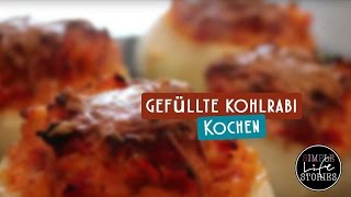 Kochrezept  Low Carb Gefüllte Kohlrabi [upl. by Leyla]