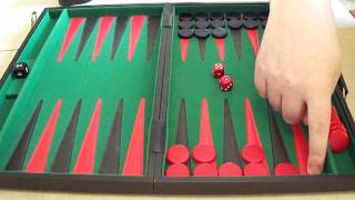 Backgammon for complete beginners Part 10  Playing through a bear off [upl. by Papst97]