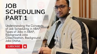 91 Introduction to Job Scheduling in ABAP [upl. by Annaiek673]