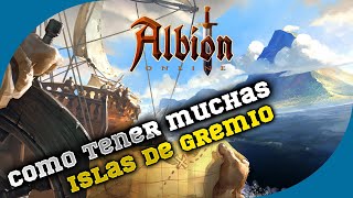 Albion Online  Guía Como Tener Muchas Islas De Gremio Como administrarlas con 1 personaje [upl. by Sabas]