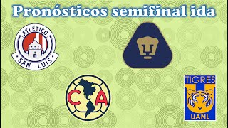 Pronósticos semifinal ida Liga MX  A2023 [upl. by Jola937]