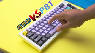 GMK vs PBT Keycaps I Want A REFUND [upl. by Ratha305]