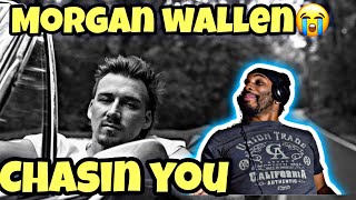 Morgan Wallen  Chasing You Reaction😭🔥 [upl. by Parlin]