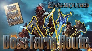 Enshrouded Quick Boss Farm Route  One Shot Paladin Build [upl. by Ivy]