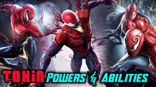 Venom మనవడు Carnage కొడుకు అయిన Toxin స్టోరీ Toxin Origin powers amp Abilities Venom facts [upl. by Adoh]