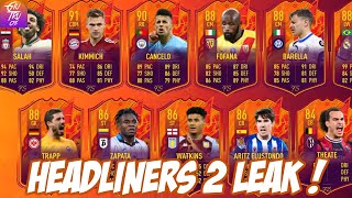 FIFA 22  HEADLINERS TEAM 2 LEAKED 😍 ALLE SPIELER  SBCs amp OBJECTIVEs GELEAKED  FUT 22 LEAKS amp NEWS [upl. by Nnovahs298]