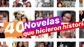 Las novelas que hicieron historia en el mundo [upl. by Enibas]