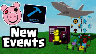 BUILD MODE ALL NEW EVENTS EXPLAINED Piggy Build Mode NEW UPDATE Epic Update [upl. by Eeniffar]