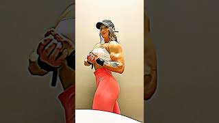 FBB female body builder bodybuilding fbb bodybuilder female biceps gym [upl. by Ahsilat]