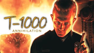 T1000  ANNIHILATION  Terminator 2 Judgment Day [upl. by Schultz]