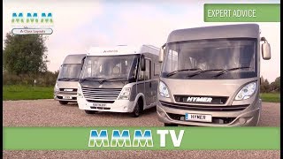 MMM TV expert advice  Aclass motorhome layouts explained [upl. by Marcus73]