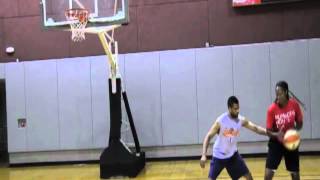 Chamique Holdsclaw Post Moves [upl. by Ynnob]