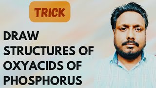 Trick to draw structures of oxyacids of phosphorous [upl. by Kirch58]