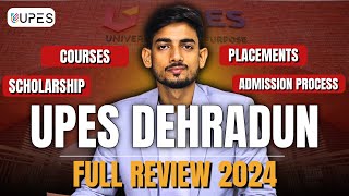 UPES Dehradun 2024 A Comprehensive University Review  FEE STRUCTURE  PLACEMENTS [upl. by Anitsyrhc789]