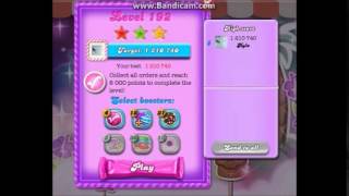 IMPOSSIBLE Candy Crush Saga Four Move Bombs EVERYWHERE [upl. by Yttap]