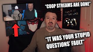 DSP Blames the Viewers for Scaring Away Kat amp Says the Coop Streams Are Done for a While [upl. by Godderd626]