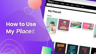 My Placeit How to Use My Placeit [upl. by Gram184]