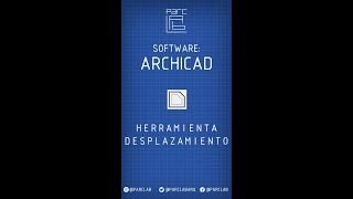 Archicad  Herramienta Desplazamiento  Shorts [upl. by Alket]