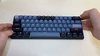 Unboxing Royal Kludge RK61 plus gaming keyboard [upl. by Leavitt]