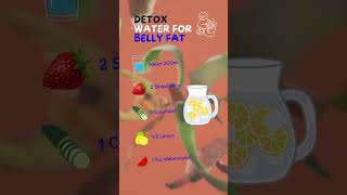 Detox Water for Belly Fat  Recipes to Boost Weight Loss [upl. by Nabalas]