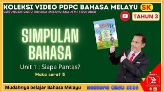 Bahasa Melayu Tahun 3 Unit 1 Simpulan Bahasa [upl. by Hnib]