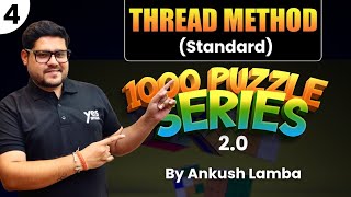 1000 Puzzle Series 20 Set  4  Bank Exams  Thread Method  Reasoning By Ankush Lamba [upl. by Rockefeller74]