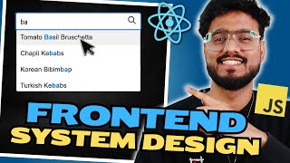 Frontend System Design Questions  Autosuggestion  Typeahead   HLD LLD Interview Experience 🔥🔥 [upl. by Alyssa]