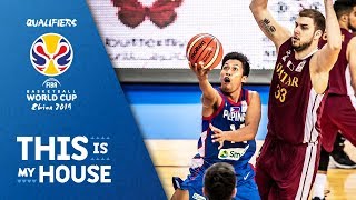 Gilas Pilipinas vs Australia 3rd quarter fight in FIBA World Cup 2019 Asian Qualifiers [upl. by Atnamas536]